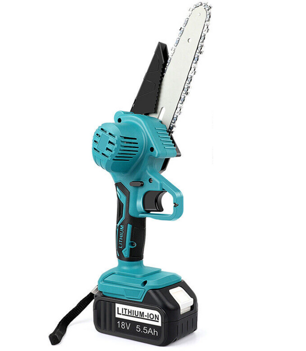 6" Cordless Mini Electric Chainsaw + (2 FREE BATTERIES)