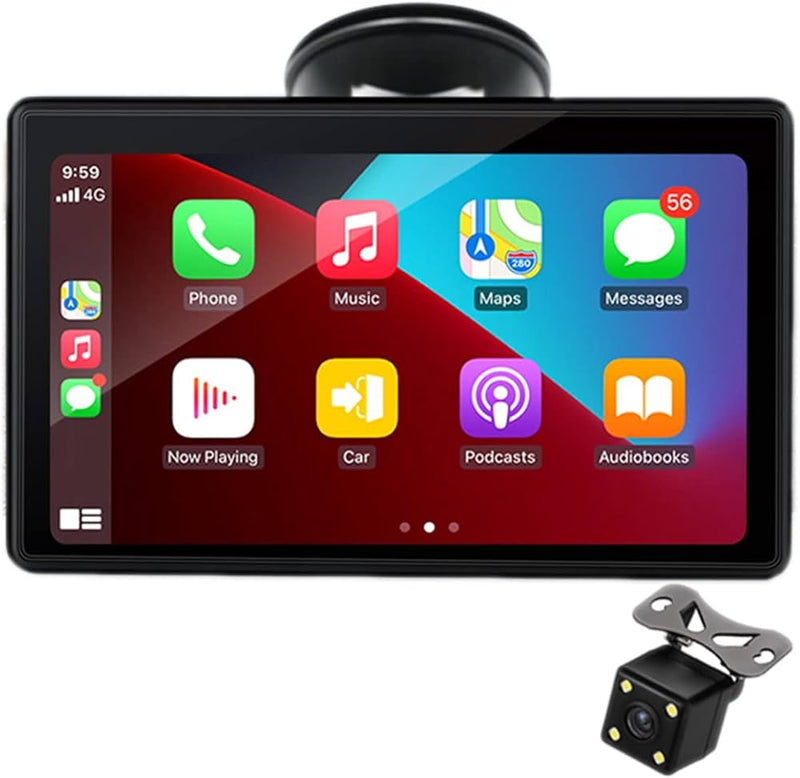 7" Universal Touchscreen Car Display suits Apple & Android + (FREE Reverse Camera)