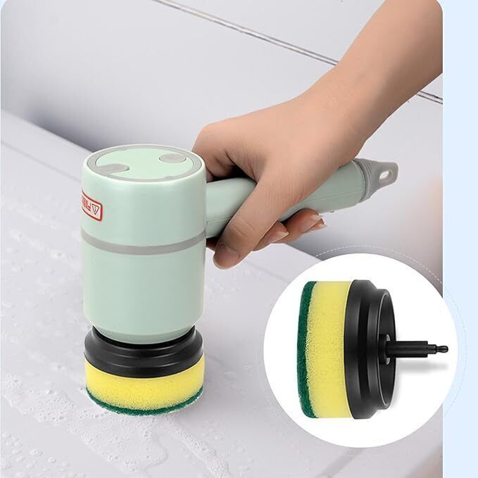 Electric Dish Spin Scrubber